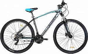 Горный велосипед Crosser T02 29/19 21S Shimano+Logan Hidraulic Black/Blue