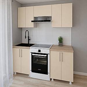 Set mobila bucatarie Smartex K1 180 cm Ivory