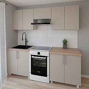 Кухонный гарнитур Smartex K1 220 см Кашемир