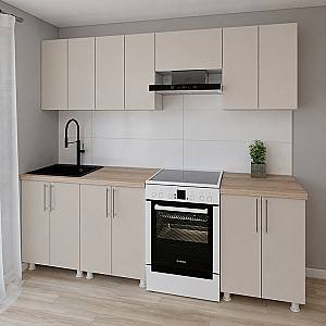 Кухонный гарнитур Smartex K1 240 см Кашемир