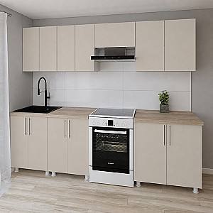Кухонный гарнитур Smartex K1 260 см Кашемир