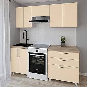 Set mobila bucatarie Smartex K2 200 cm Ivory