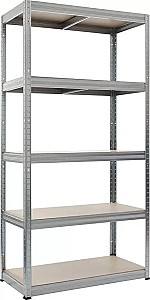 Rafturi pentru depozitare SDGroup max.175 180x90x45cm Grey
