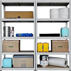 Rafturi pentru depozitare SDGroup Strategic max.175 180x180x60cm Silver