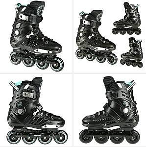 Role copii Nils Slalom size 42 Black (NA20001)