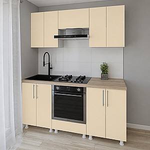 Set mobila bucatarie Smartex K3 180 cm Ivory
