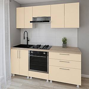 Set mobila bucatarie Smartex K4 200 cm Ivory