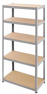 Rafturi pentru depozitare SDGroup max.100 180x60x30cm Silver