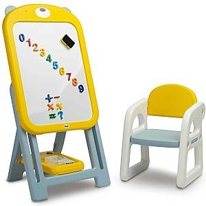 Tabla de scris pentru copii Caretero Ted Yellow