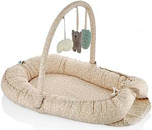 Гнездо для новорожденных BABYJEM Between Parents Peach