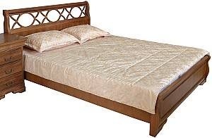 Кровать Viitorul Serenada 160x200 см Дуб Светлый