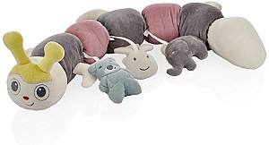 Jucarie de plus BABYJEM Caterpillar Pink