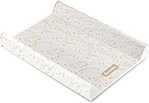Saltea de infasat Sensillo Beige Leaf 70x50x9.5 cm
