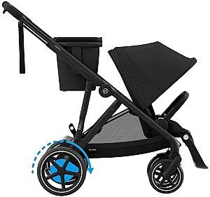 Carucior pentru gemeni Cybex e-Gazelle S BLK BP Moon Black