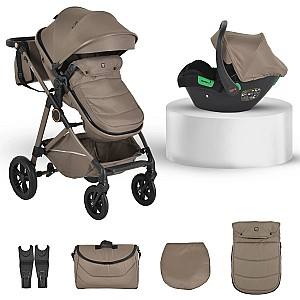 Коляска 3 в 1 Moni Lara Beige