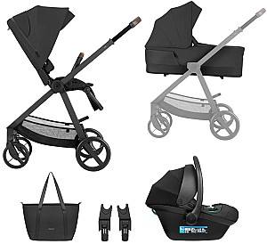 Коляска 3 в 1 Kikka Boo Mia Black 2026