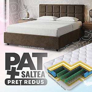 Кровать Alcantara Avantaj 1.6 м + Матрас Salt Confort Clasic 160x200
