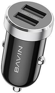 Автомобильная зарядка BAVIN PC862LI Black