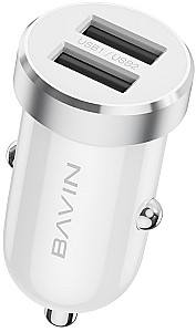 Автомобильная зарядка BAVIN PC862LIWH + Cable Lightning