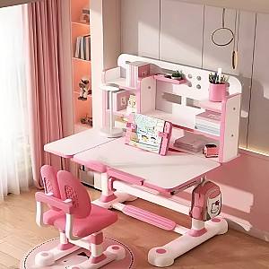 Masă de scris pentru copii CAIDER Pink 678945