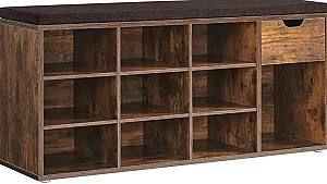 Raft pentru incaltaminte Vasagle LHS024T01 Rustic Brown/Bronze