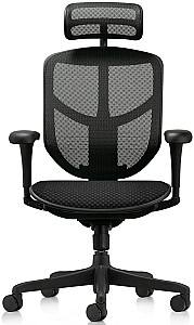 Fotoliu de birou Comfort Enjoy Budget 2 Black (mesh/fabric)