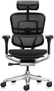 Fotoliu de birou Comfort Ergohuman Elite 2 Black (mesh/fabric)