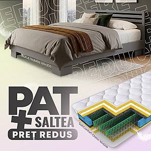Кровать Aurus Nobilis 160x200 Графит + Матрас Salt Confort Clasic 160x200