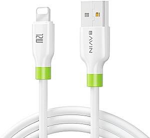 USB сablu BAVIN CB412TL USB to Lightning 1m White