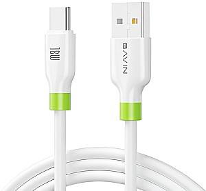 USB сablu BAVIN CB412UT USB to Type-C 1m White