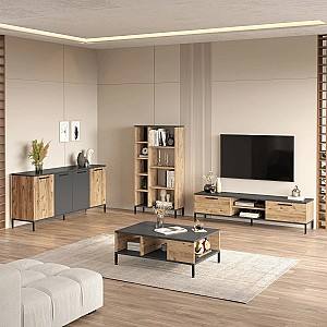 Living Trendy RL6-AA Pin Atlantic (Maro)/Antracit (Gri)