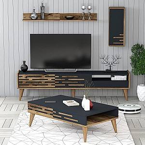 Living Trendy Valensiya Nuc (Maro)/Antracit (Gri)