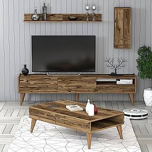 Стенка Trendy Valensiya Орех (Коричневый)