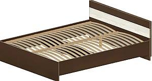 Кровать Modern Komfi 160x200 Brandy Castello Oak/Craft Oak White