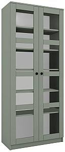 Dulap cu vitrina Trendy Lucas Glass 1600-76 Verde