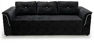 Canapea StarM Rio (2.45 m) Negru