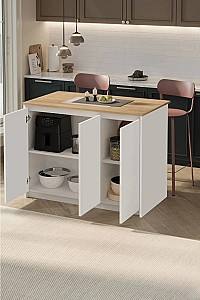 Стол Bofigo 34-18-41 Sapphire Oak/White