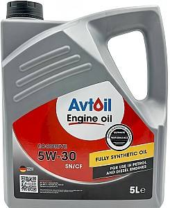 Моторное масло Avtoil 5W30 EcoDrive SN/CF 5L