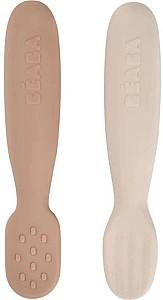 Набор столовых приборов Beaba Praline/Clay (B913593)