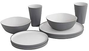 Набор посуды Outwell Gala 2 Person Dinner Grey Mist