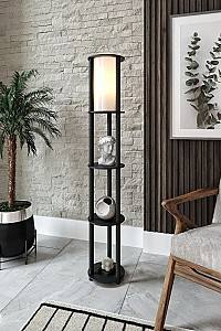 Торшер Opviq Estantes Round Black