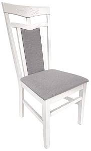 Scaun Kroll Deepa-FL Alb/14-Grey(Gri)
