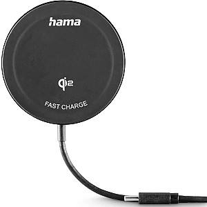 Зарядное устройство для телефона Hama Qi2 Charger 15W Black (201725)