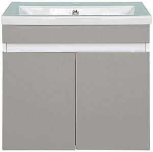 Шкаф под умывальник Bayro Trend Duo Como 700 Light grey (127444)