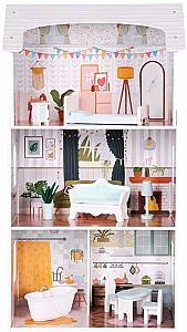 Casuta pentru papusi Ecotoys Alice Light Pink