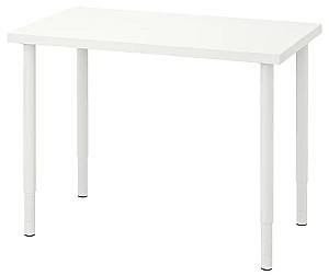 Masa de birou IKEA Linnmon/Olov Alb