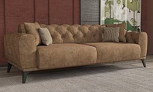 Canapea Modalife Milano 3S Brown (Maro)