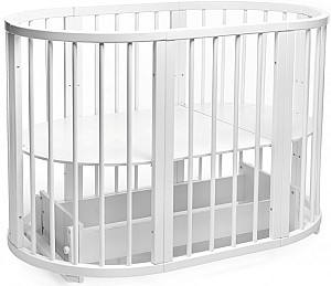 Детская кроватка Eucalyptus Olivia (DS-703) Gray