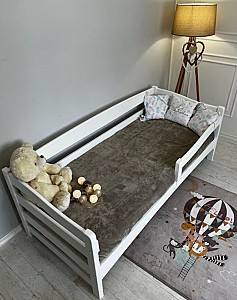 Детская кровать Goydalka AFINA без ящика (1B79-1) Белый 190x80см