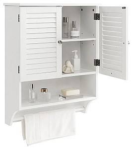 Dulap de baie Costway BA7874WH